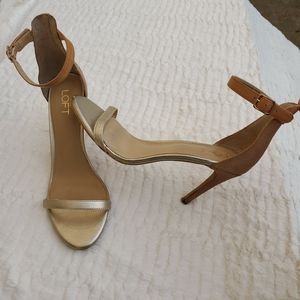 2 Strap Ankle Toe High Heel Sandals